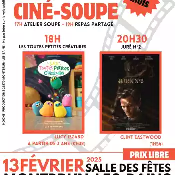 Le Ciné Soupe du jeudi de Février